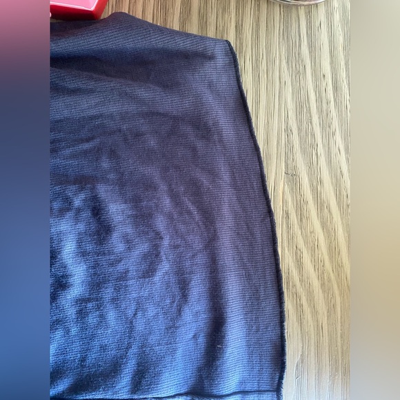 Anthropologie Ribbed Wide Leg Jumpsuit Dark Gray Sz Small NWT - Picture 10 of 10